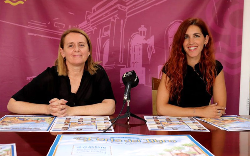 Luis García Montero, Álex O’Dogherty y Custodio Pérez, en la XI Feria del Libro de Puerto Real