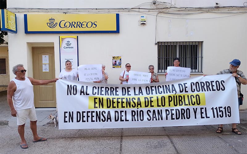Correos no cerrará la oficina del Río San Pedro: “la movilización y la unidad han dado sus frutos”