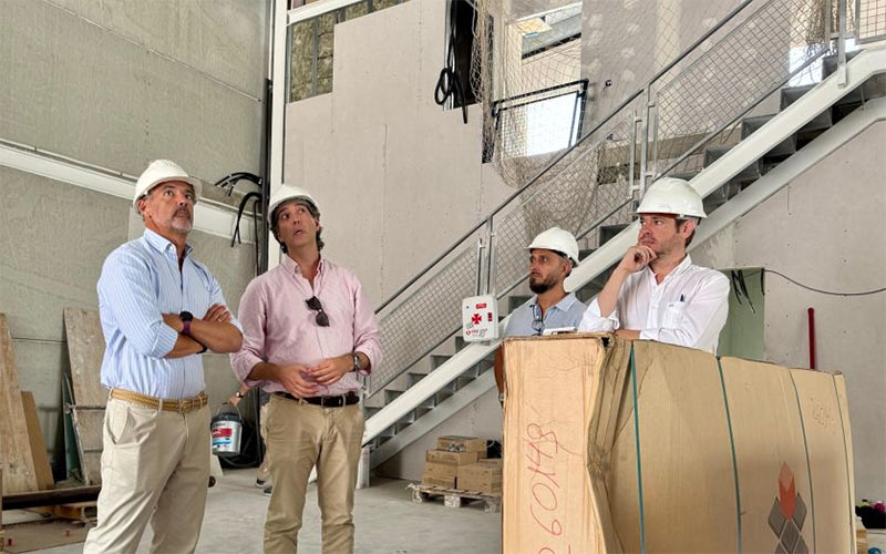 La obra de adecuación de la nueva sede de Protección Civil en Rota, lista el próximo otoño