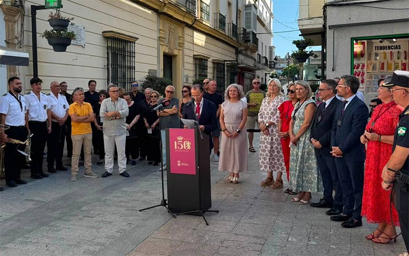 Chiclana celebra sus 150 años como ciudad y mira al futuro “sin olvidar de dónde viene”