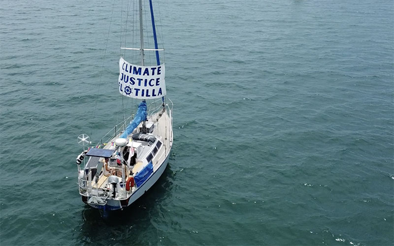 Del Caribe a Cádiz a vela para tejer redes de solidaridad y reclamar justicia climática