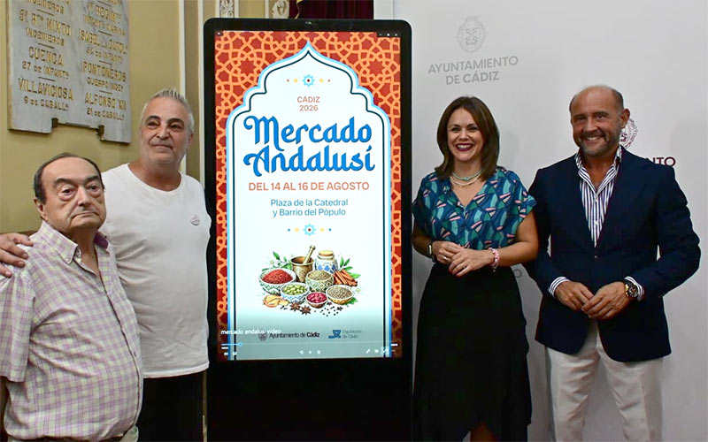 El Mercado Andalusí de Cádiz propone tres días de pasado, artesanía, gastronomía y actividades