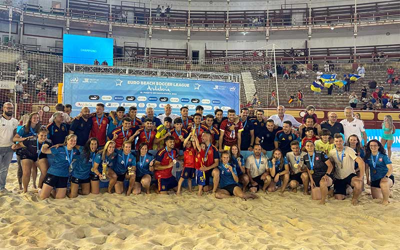 El Puerto de Santa María se postula como sede del próximo Mundial de Fútbol Playa de 2027