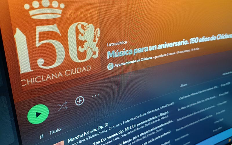 Los 150 años de Chiclana como ciudad tienen su banda sonora en Spotify: de Tchaikovsky a Falla