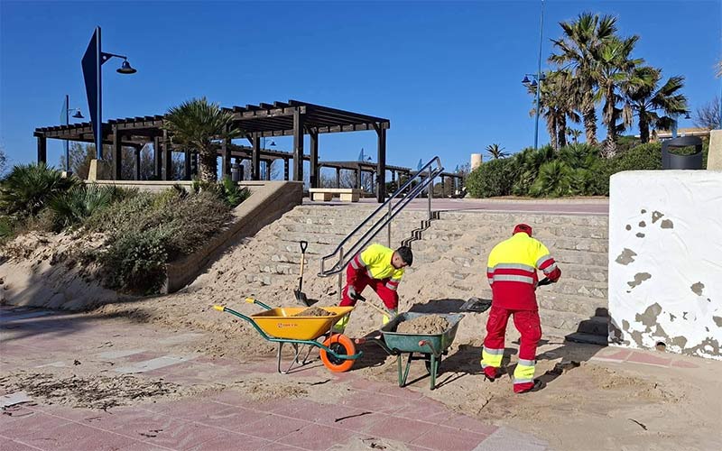 Trabajo concede 1,1 millones a Chiclana para contratar parados por los daños de las borrascas