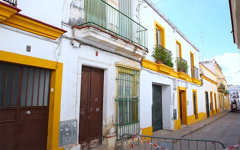 A la venta forzosa otra finca abandonada en el centro de Jerez por un mínimo de 36.000 euros