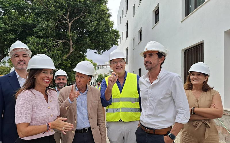 Avanza la primera fase de la regeneración de la barriada El Pilar, de las más antiguas de Chiclana