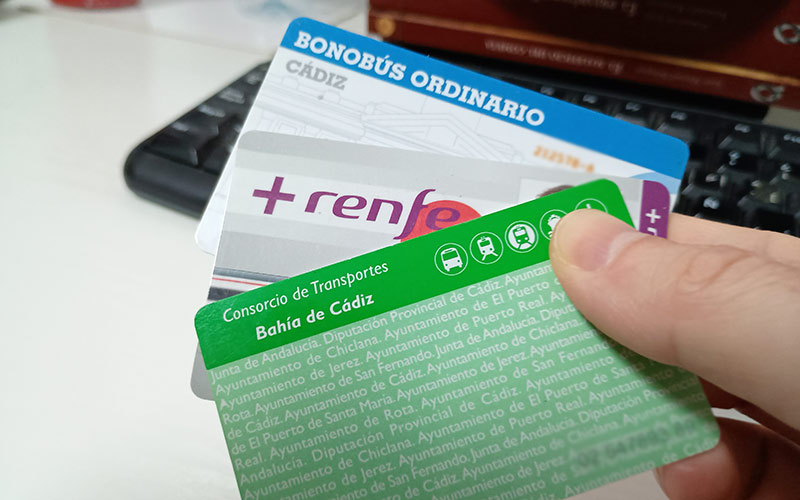 Piden a Cádiz, Jerez, San Fernando, El Puerto y Chiclana que se sumen al Abono Único estatal