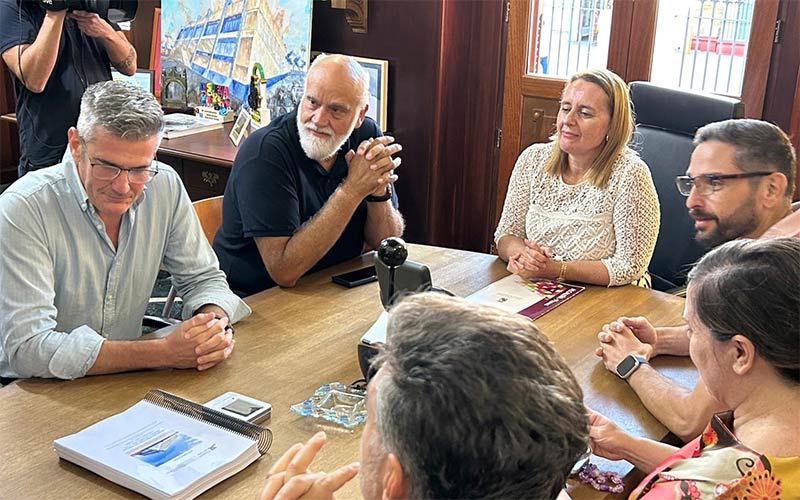 Las obras de la primera fase del rescate del Pabellón de Puerto Real, antes de las elecciones