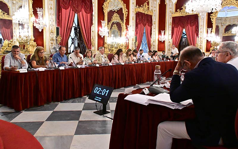 Solidaridad, dignidad, legalidad, soberanía, inseguridad y “devuélvanlos a Marruecos”: la Diputación de Cádiz debate sobre Ceuta