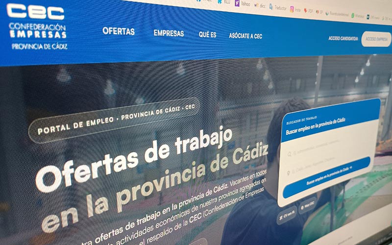 La Patronal gaditana lanza su propio Portal de Empleo: “tenemos mucho paro pero también empresas que no encuentran profesionales”