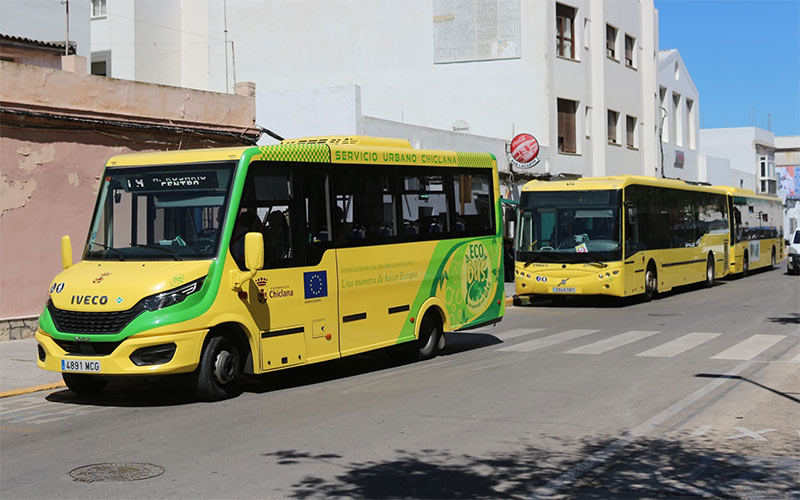 El bus de Chiclana rozó este verano el medio millón de viajeros, un 52% más que en 2019