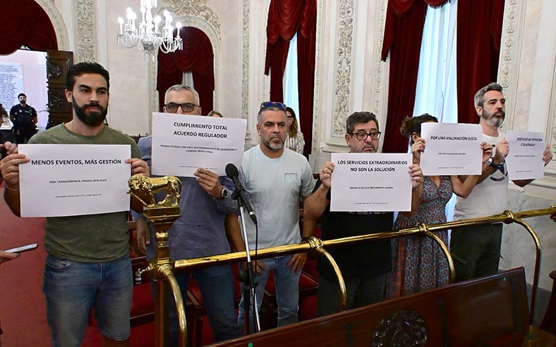 Cinco sindicatos plantan cara al Gobierno de Bruno García por su “inacción” en Personal; el mayoritario, Autonomía Obrera, se desmarca