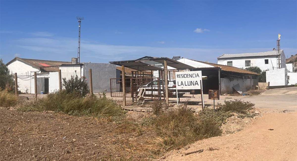 Acceso al centro jerezano donde son trasladados los animales de Cádiz - AIG