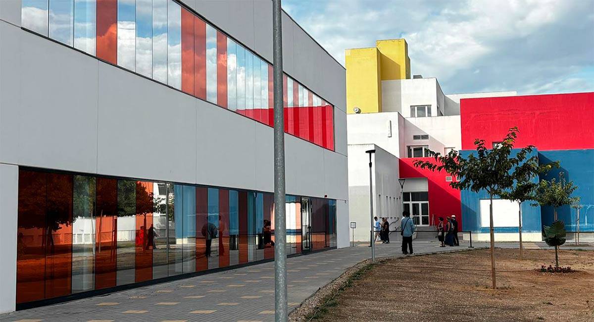 Detalle del nuevo aulario del campus jerezano