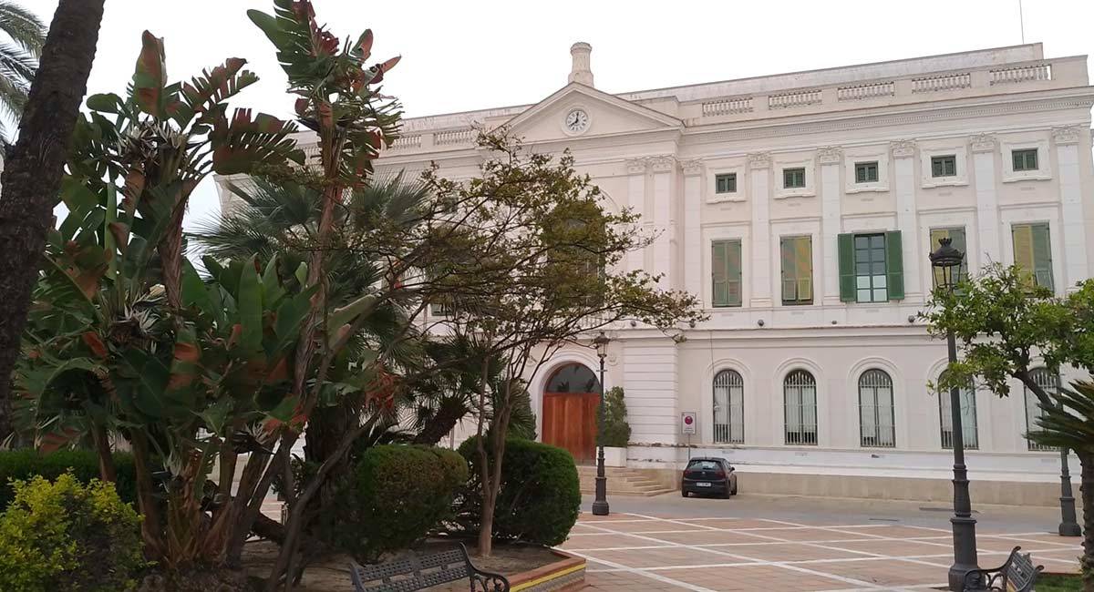 Detalle de la fachada del Consistorio portuense - DBC