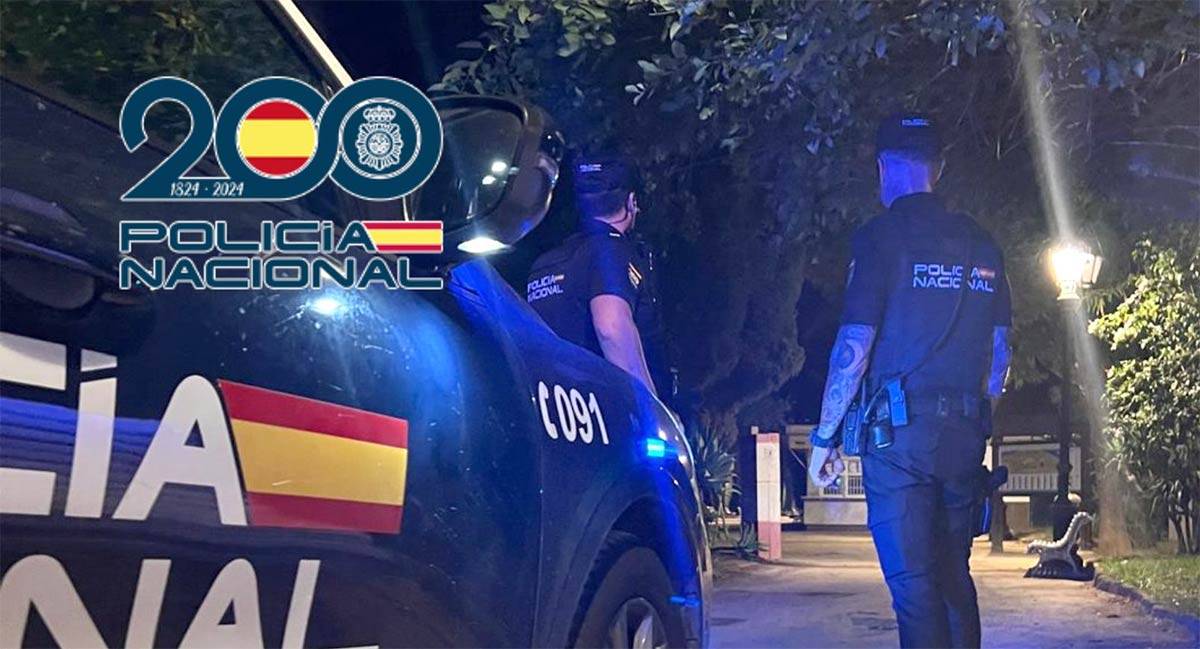 Una pasada actuación policial nocturna en Cádiz - Policía Nacional