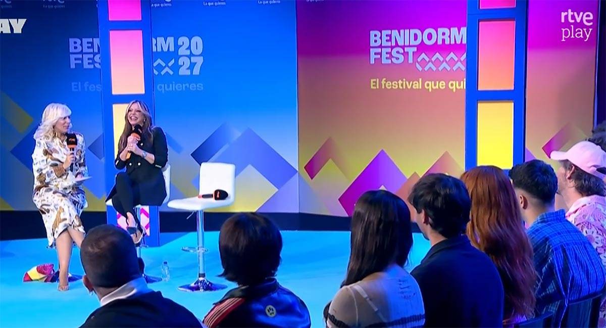 Un momento de la presentación de participantes del Benidorm Fest - RTVE