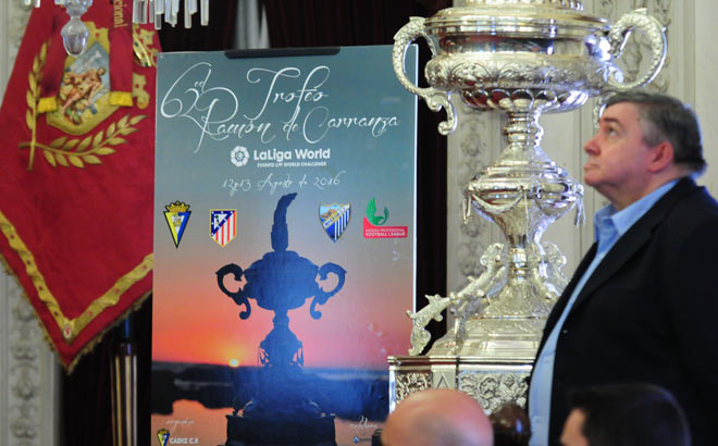 Un momento de la presentación del cartel del Trofeo / FOTO: Eulogio García